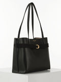 Luella Grey black Connie laptop tote bag, imported from the UK