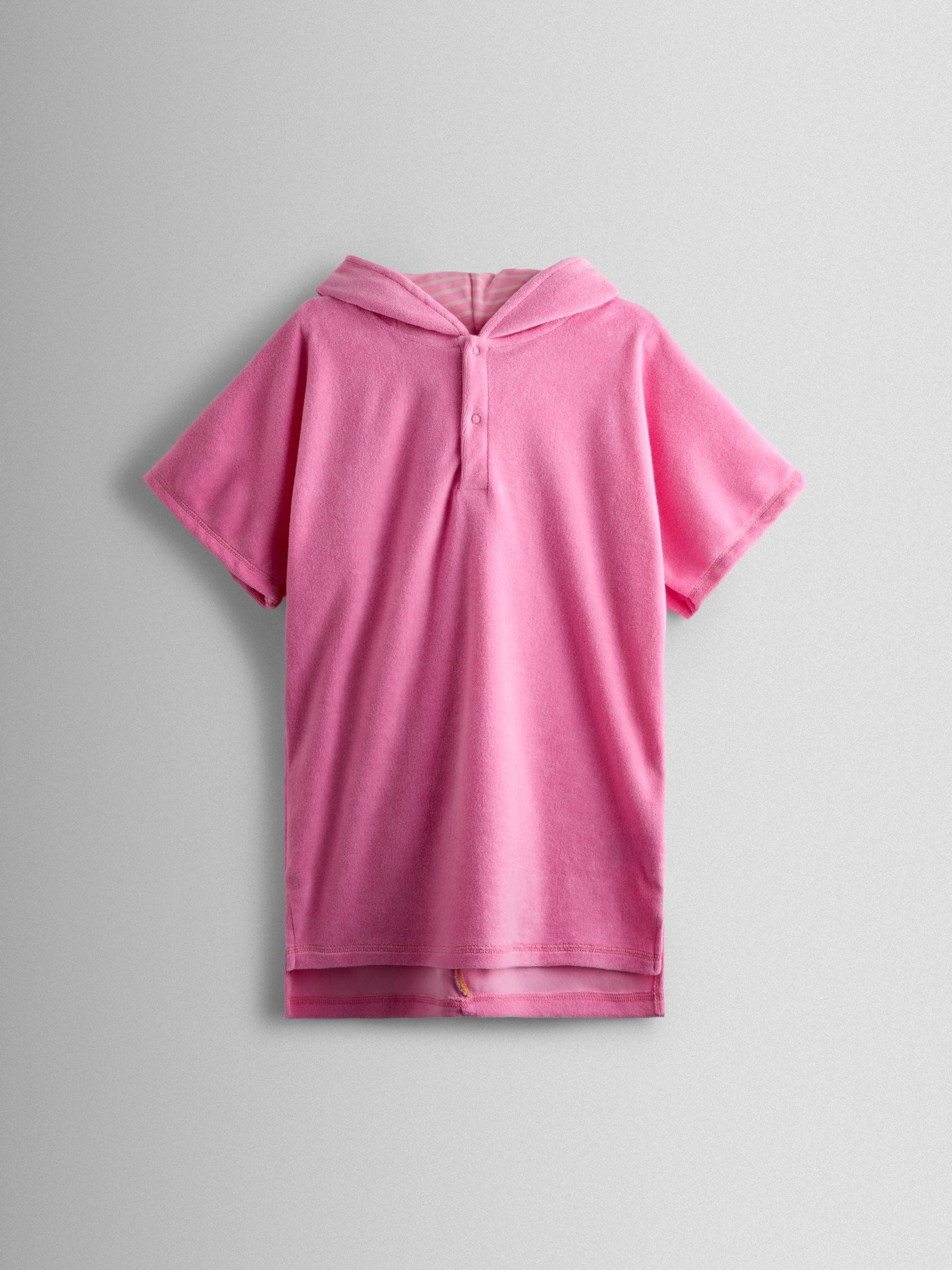 JoJo Maman Bébé pink unicorn hooded poncho towel - British product