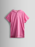 JoJo Maman Bébé pink unicorn hooded poncho towel - British product