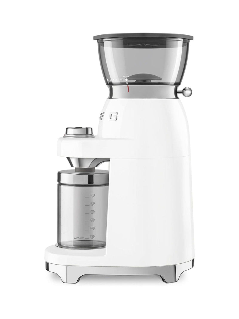 Smeg white coffee grinder - British product