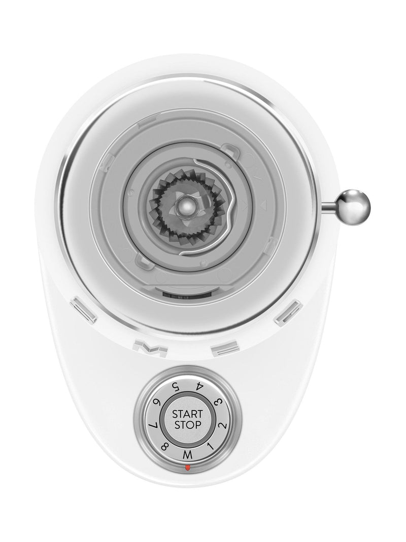 Smeg white coffee grinder - British product