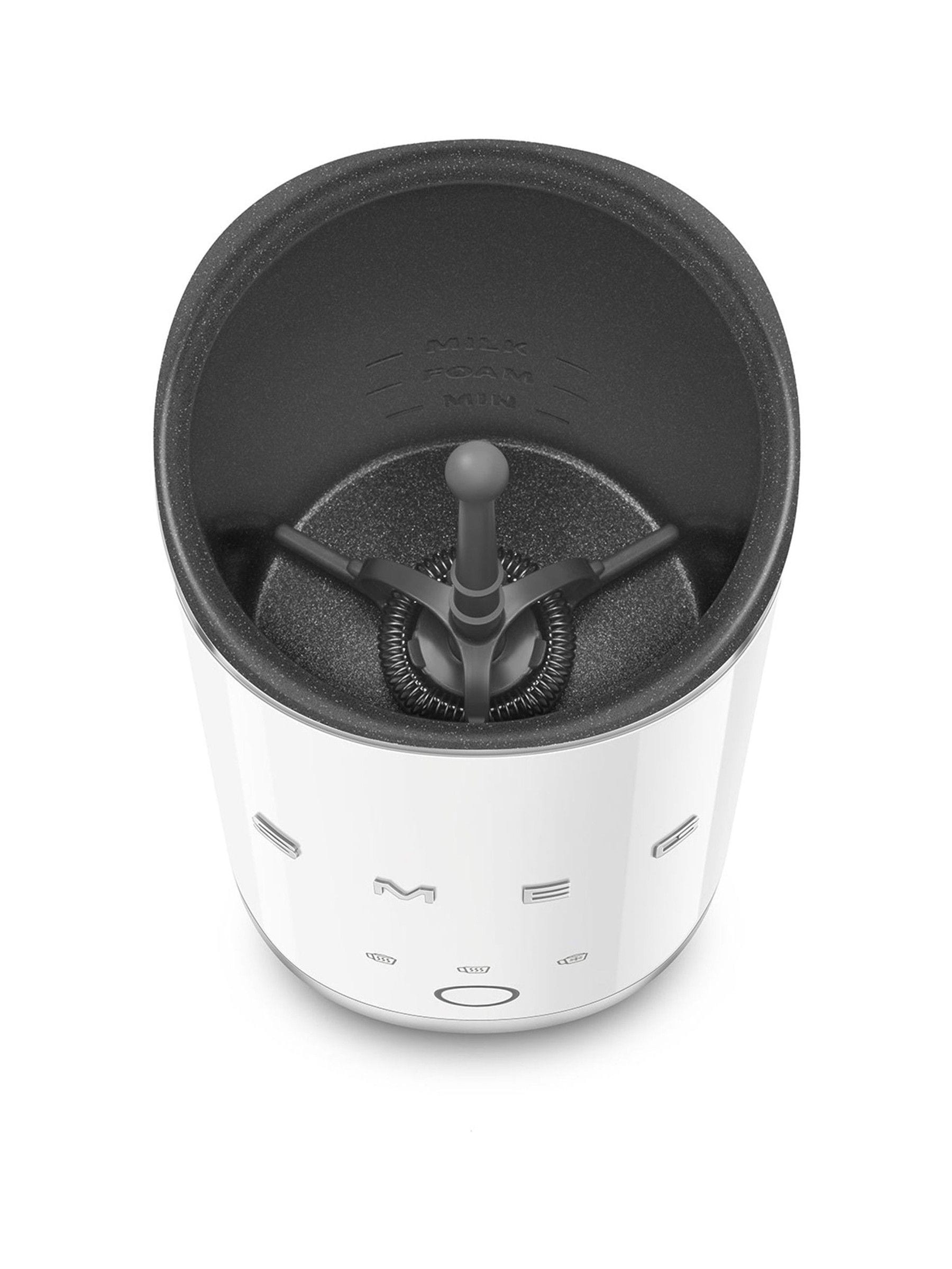 Smeg mini milk frother white (British brand)