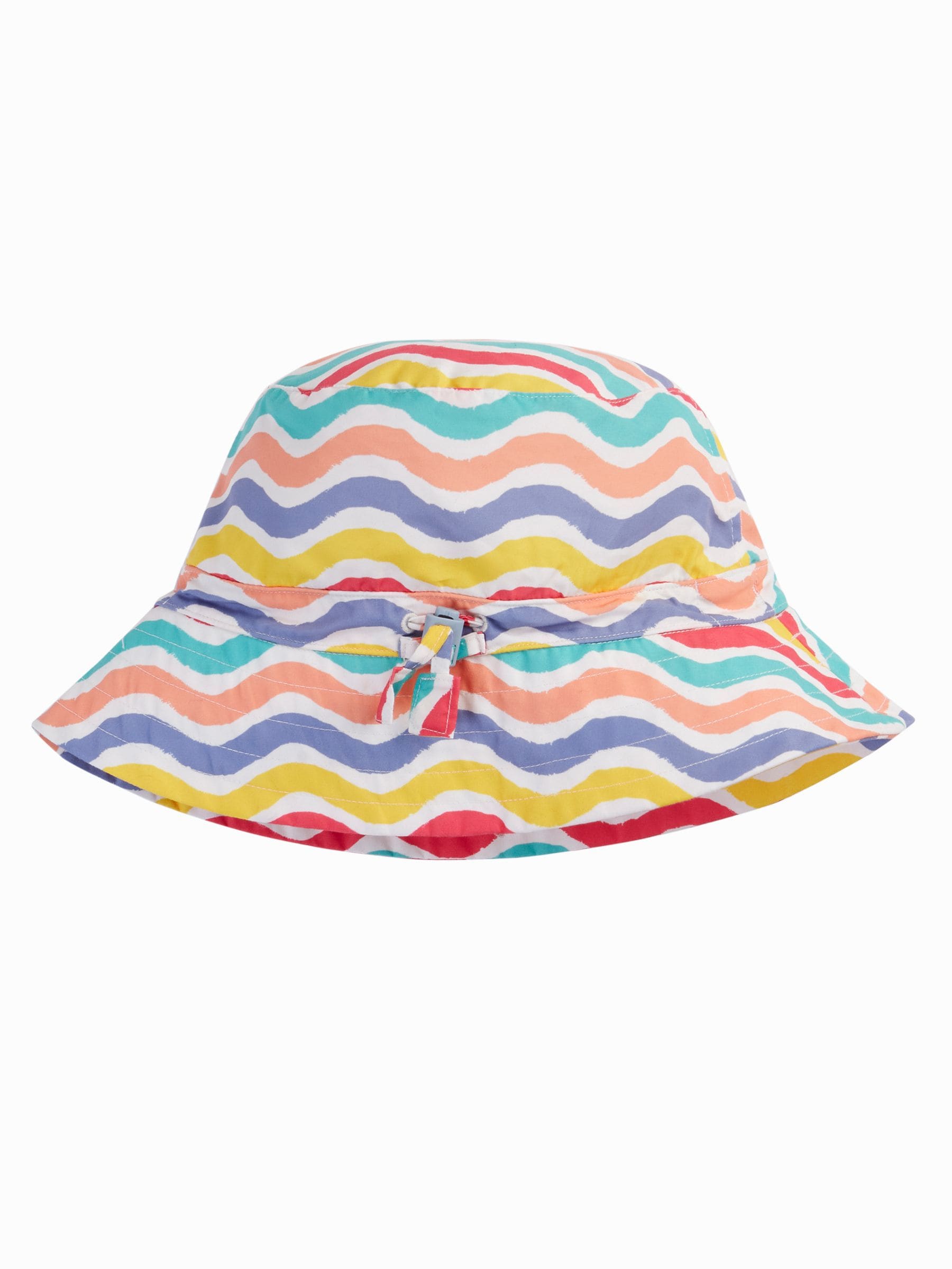 Frugi Blue Harbour adjustable swim hat, UK version