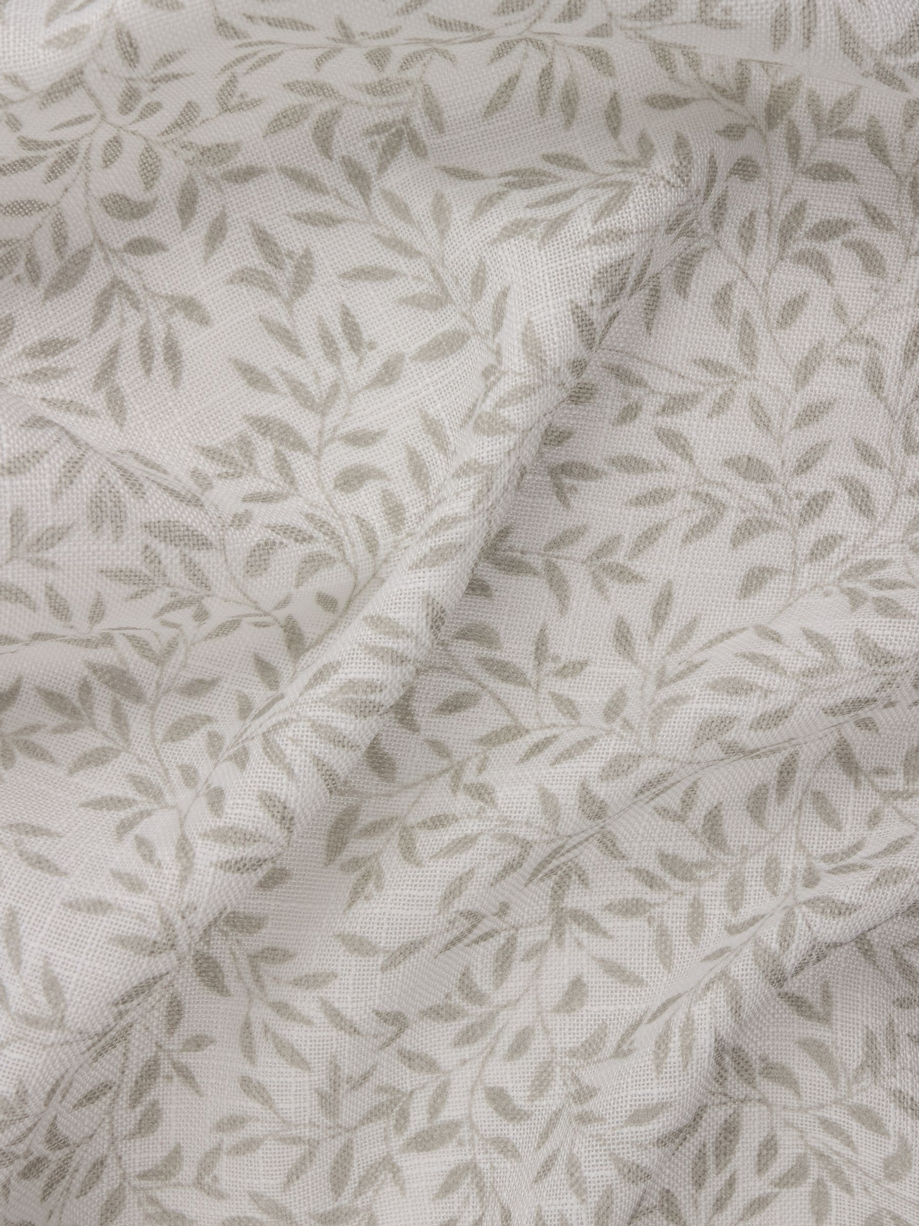 Yard woven sheer curtain Natural Perrie Leaf, imported from the UK