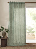 Yard Forest Perrie Leaf sheer curtain panel, UK version
