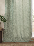 Yard Forest Perrie Leaf sheer curtain panel, UK version