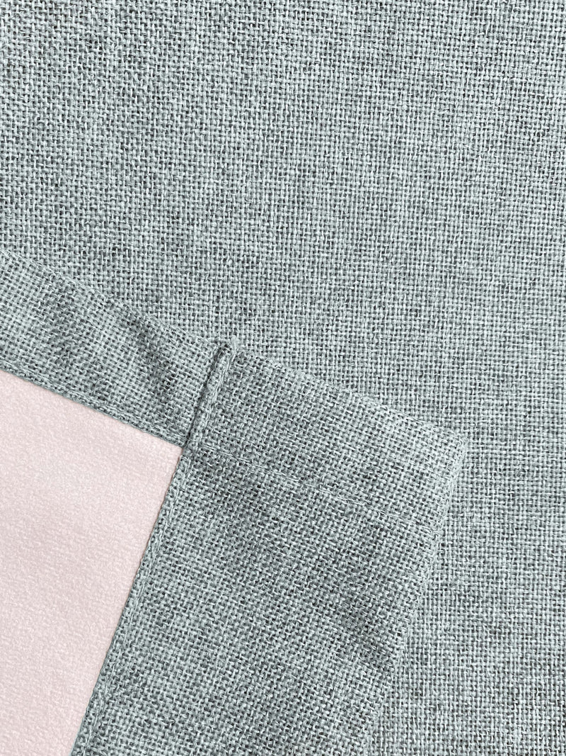 Enhanced Living Blue Austin blackout curtains, imported from the UK