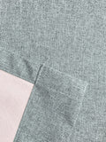 Enhanced Living Blue Austin blackout curtains, imported from the UK