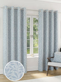 Enhanced Living Ice Blue Sherwood blackout curtain - British product