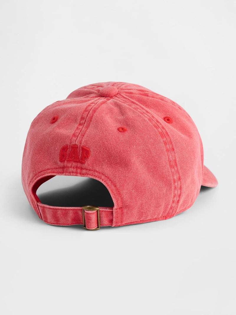 Gap Red Overdye baseball cap for kids, imported from the UK
