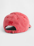 Gap Red Overdye baseball cap for kids, imported from the UK