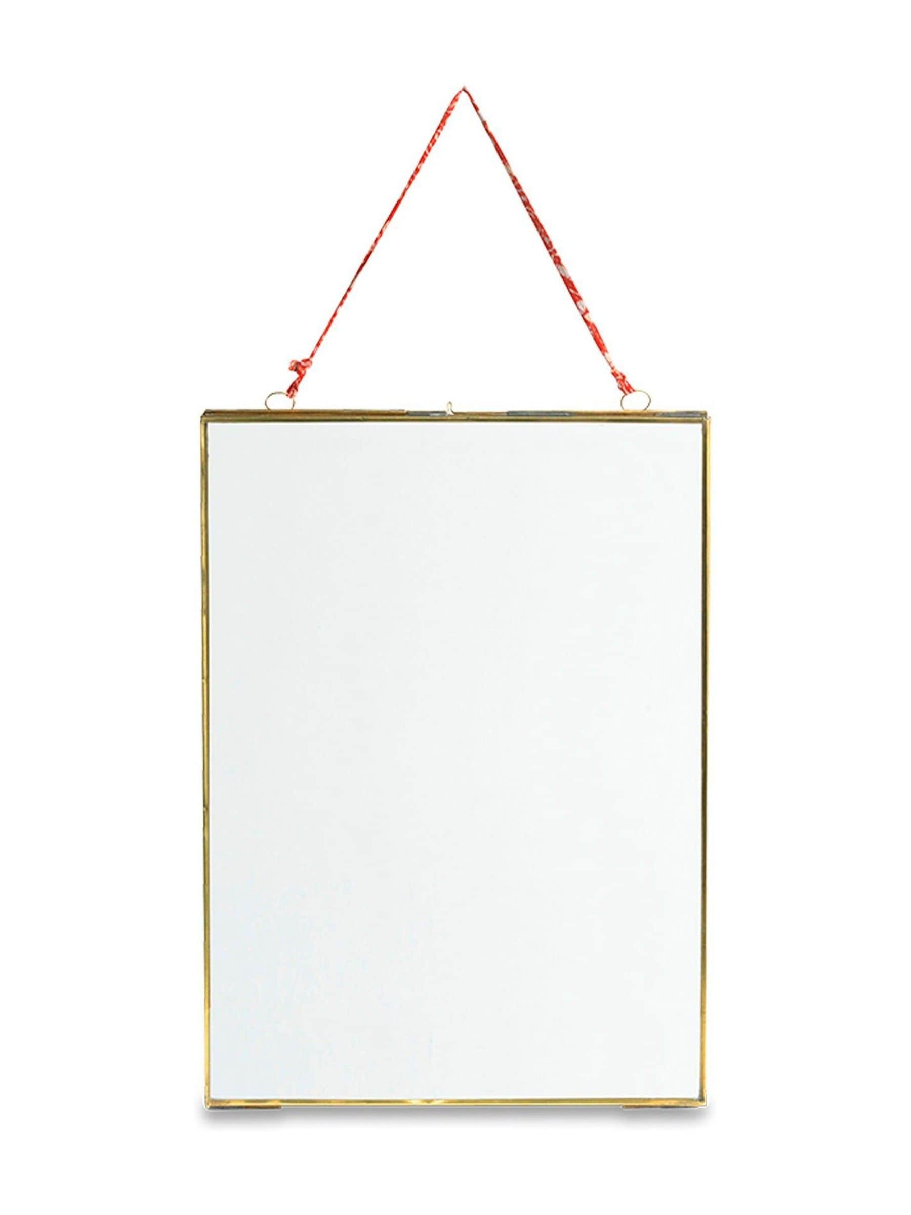 Nkuku antique brass photo frame 4x6 inch - British product