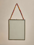 Nkuku antique brass Kiko portrait photo frame 29x36cm - British product