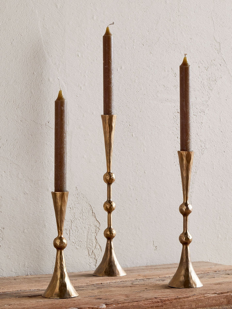 Nkuku Javanee candle holder iron 33cm (British brand)