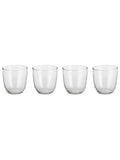 Nkuku clear glass tumbler set of 4, imported from the UK