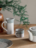 Nkuku cream juniper drop small ceramic jug (British brand)