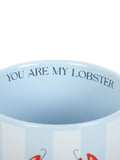 Something Different blue striped lobster mug 350ml, UK version