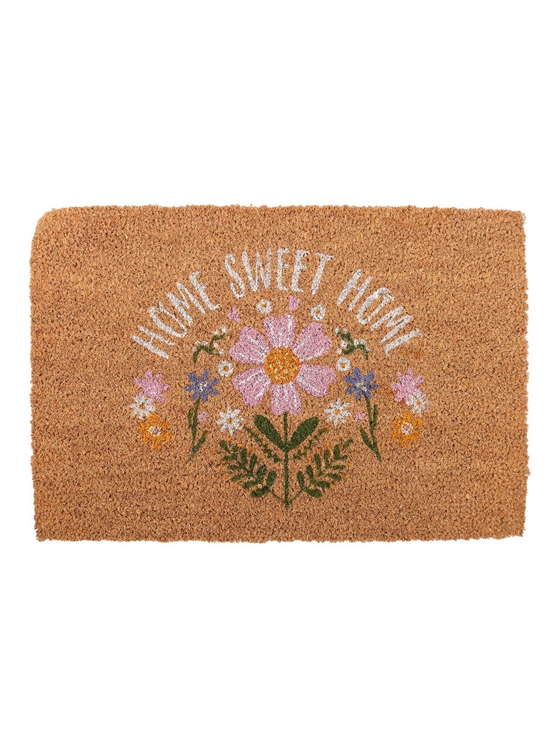 Something Different daisy doormat Home Sweet Home 61x41cm - British product