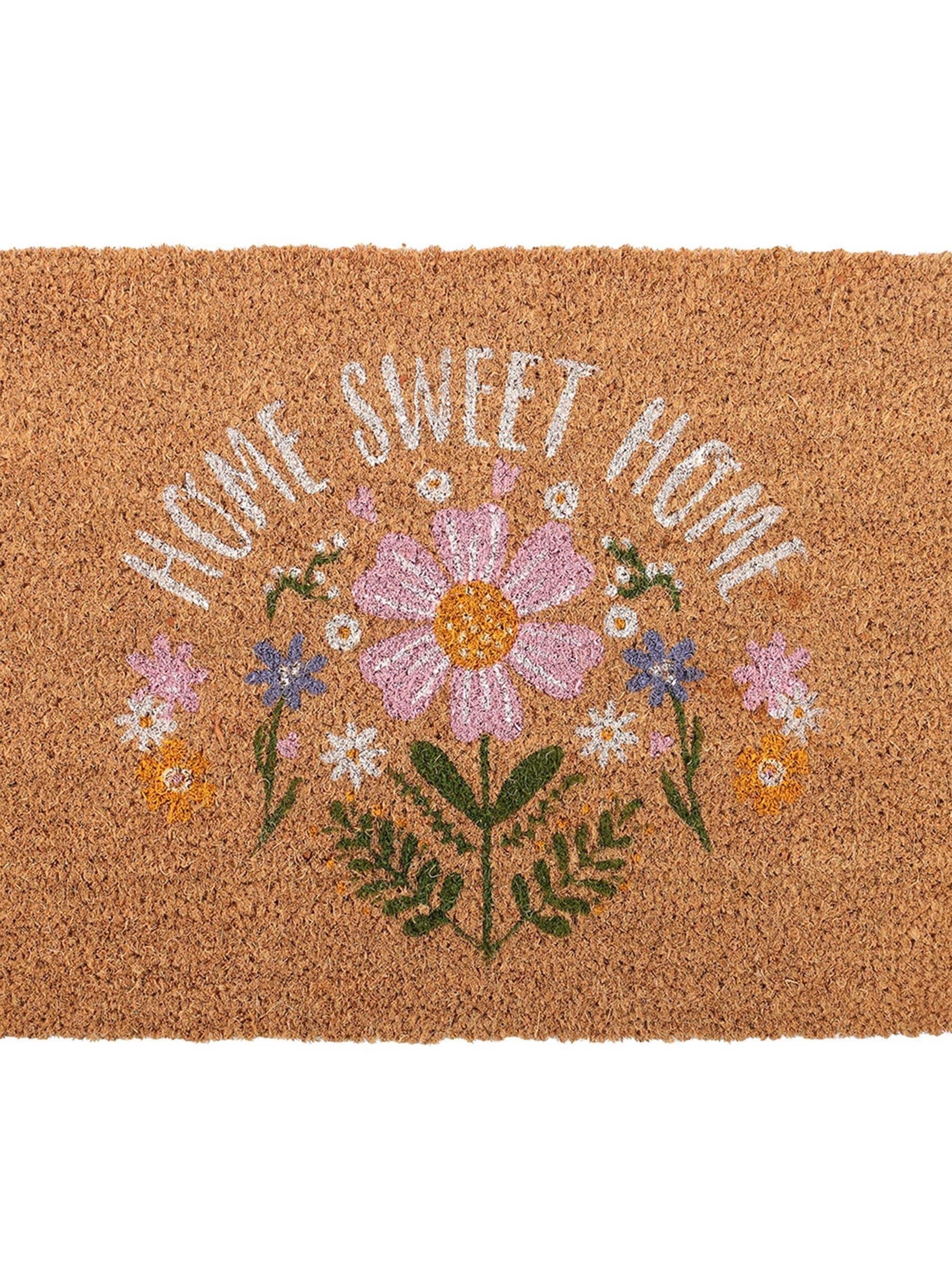 Something Different daisy doormat Home Sweet Home 61x41cm - British product