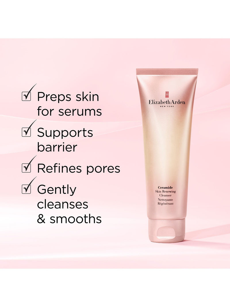 Elizabeth Arden Ceramide Skin Renewing Cleanser 125ml, UK version