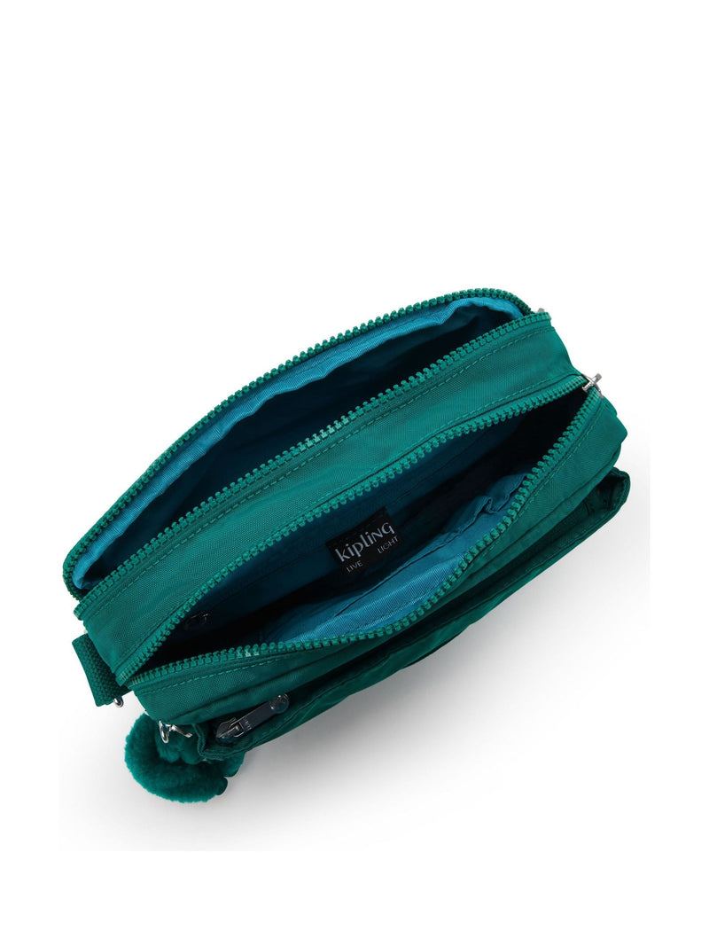 Kipling Green Abanu M crossbody bag - British product