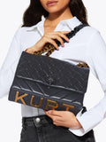 Kurt Geiger London black large Kensington handbag (British brand)