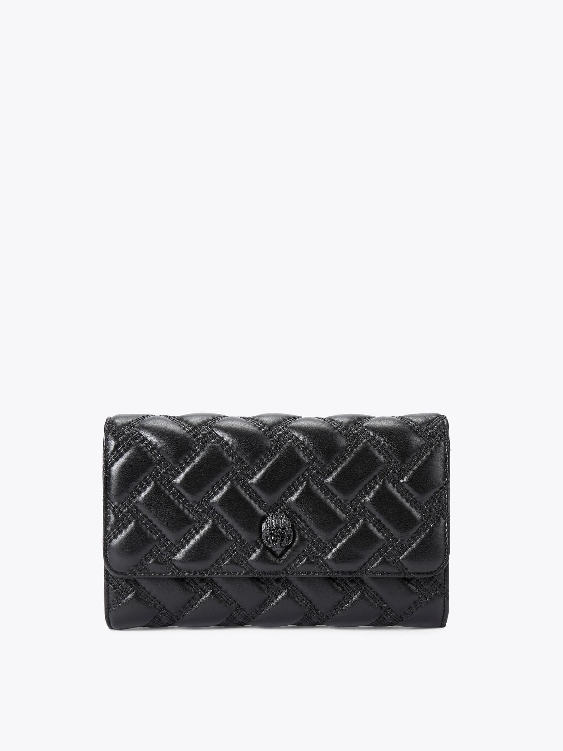 Kurt Geiger London black Kensington chain wallet (British brand)