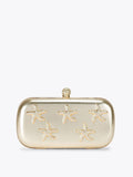 Carvela gold Marina Starfish clutch bag, imported from the UK