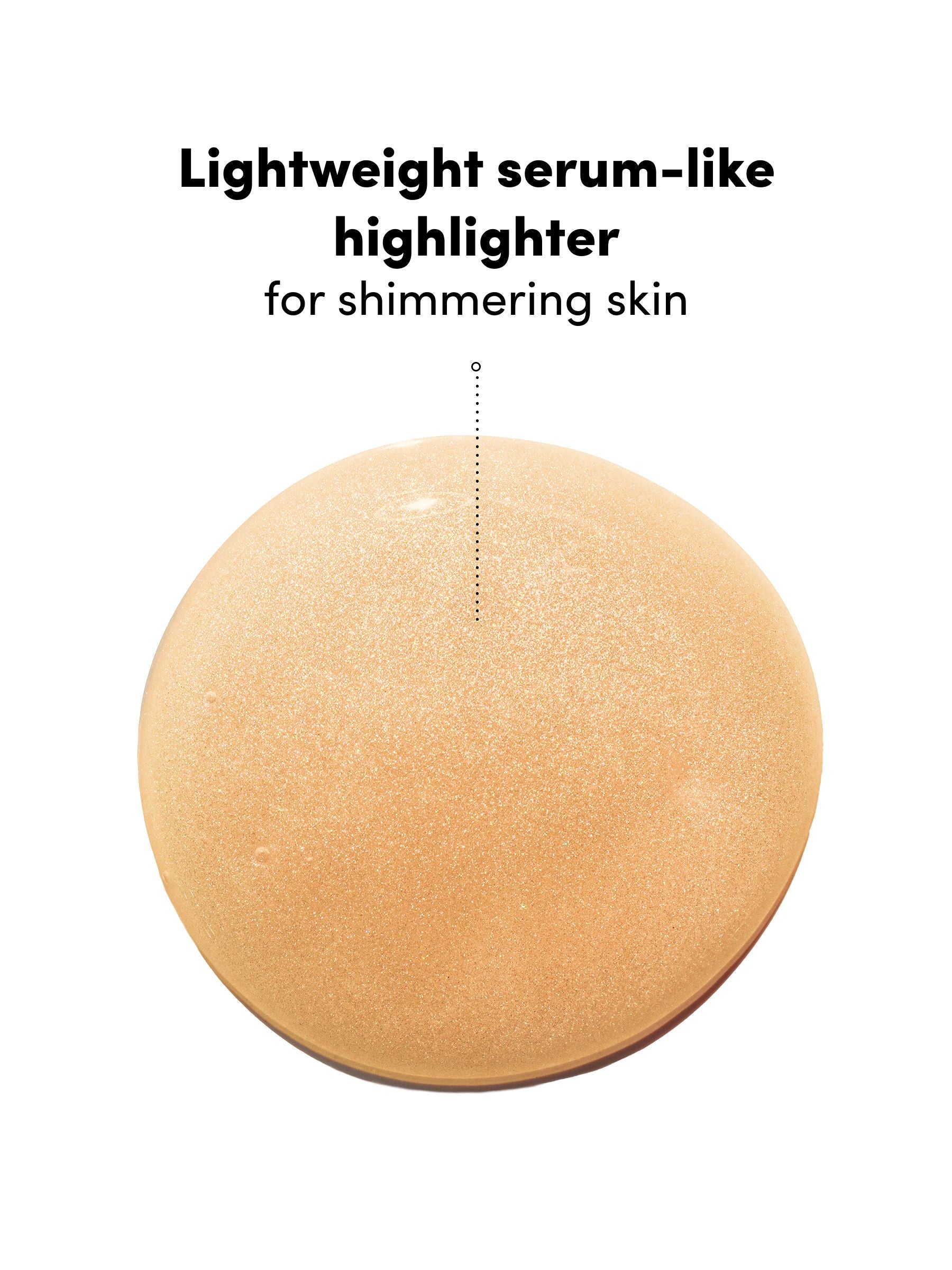 Coco & Eve Sunny Honey SPF 50 highlighter, imported from the UK