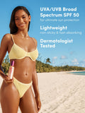 Coco & Eve Sunny Honey SPF 50 highlighter, imported from the UK