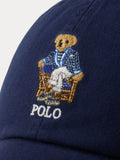 Polo Ralph Lauren Blue Newport Bear cap cotton twill - British product