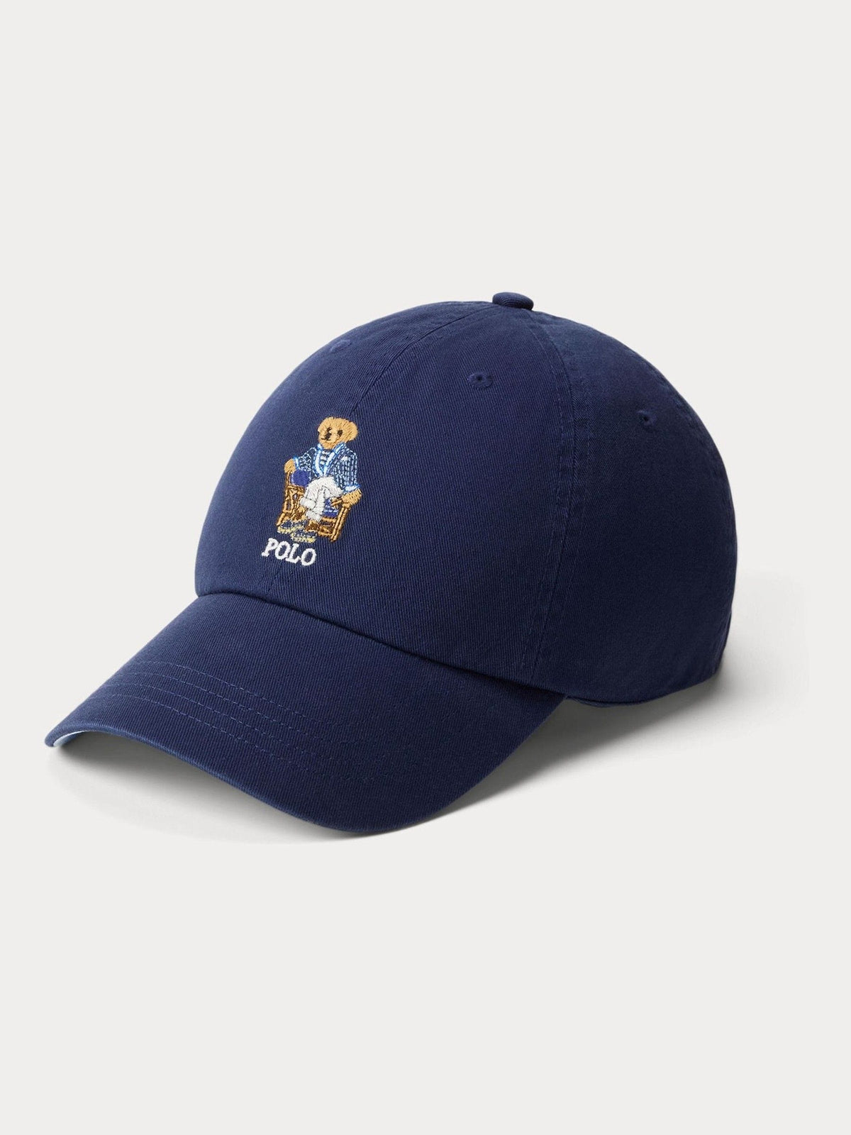 Polo Ralph Lauren Blue Newport Bear cap cotton twill - British product