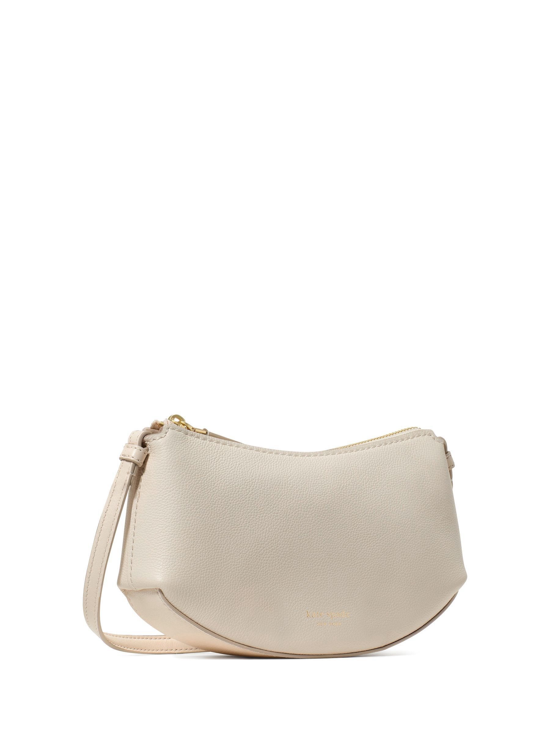Kate Spade Cream Loop Pebbled Leather cross-body bag, imported from the UK