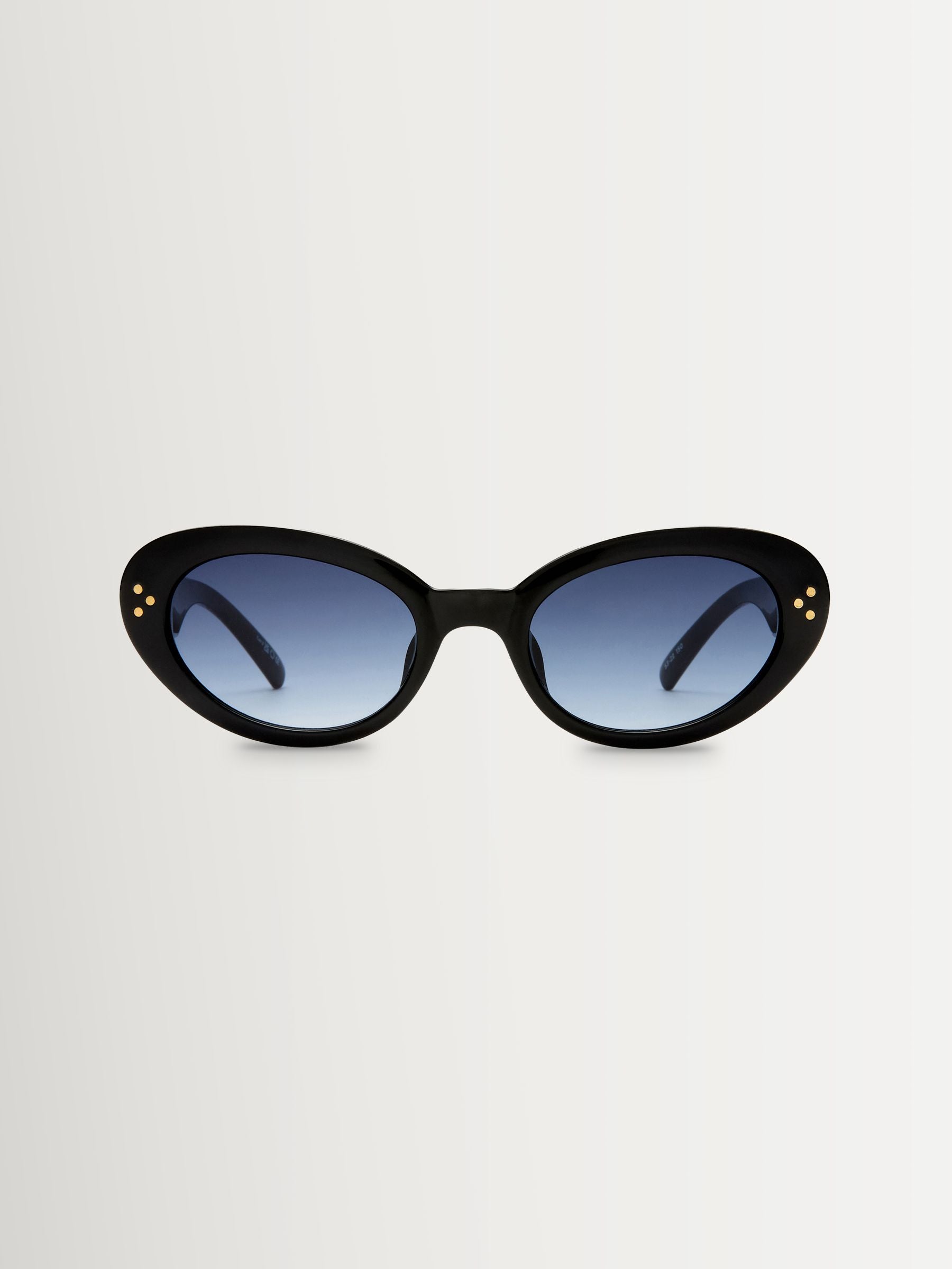 Le Specs Brown Tootsie cat-eye sunglasses, imported from the UK