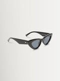 Le Specs Hypnosis cat-eye sunglasses black midsize - British product