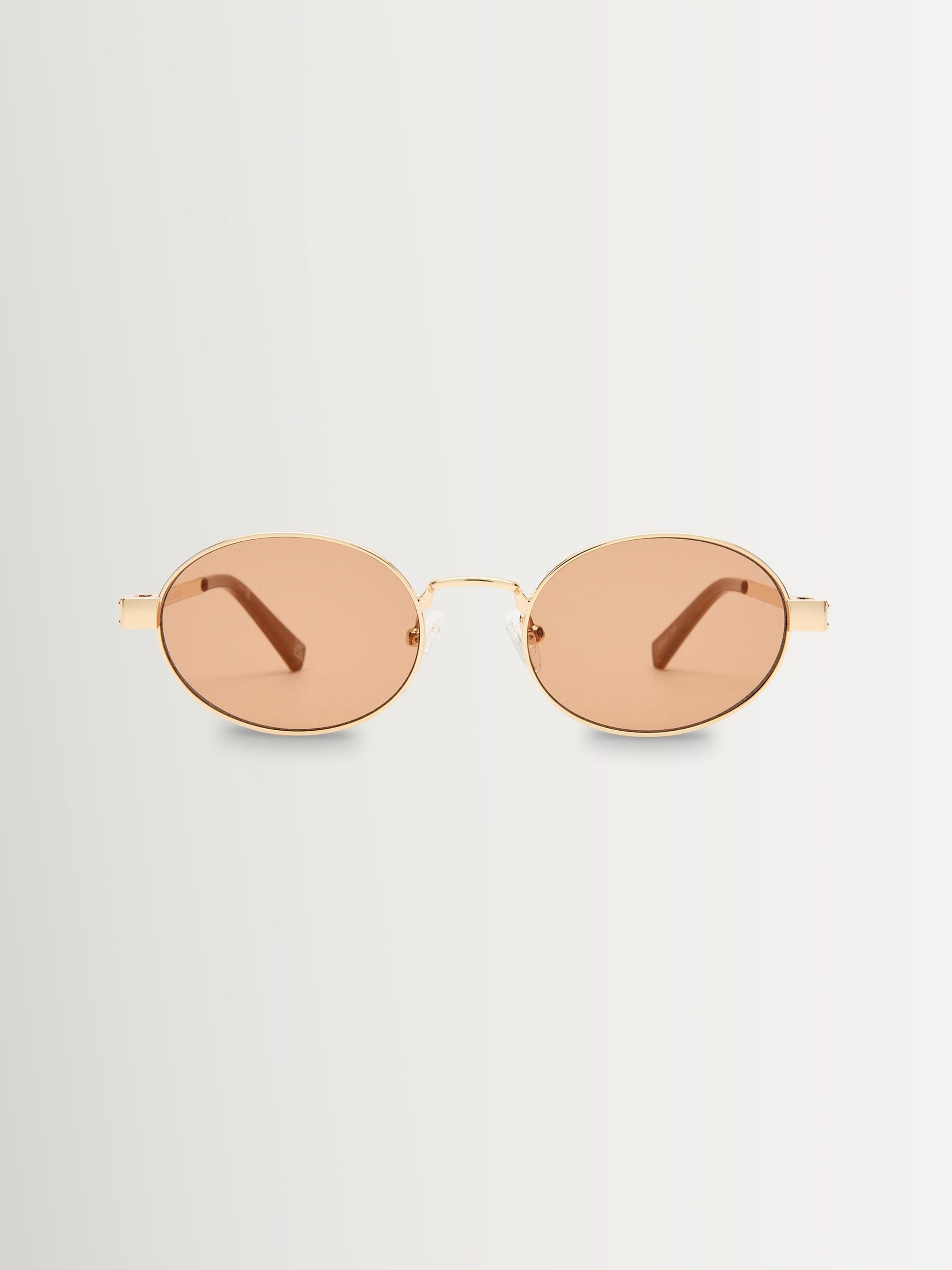 Le Specs gold/brown Poseidon Deux sunglasses, imported from the UK