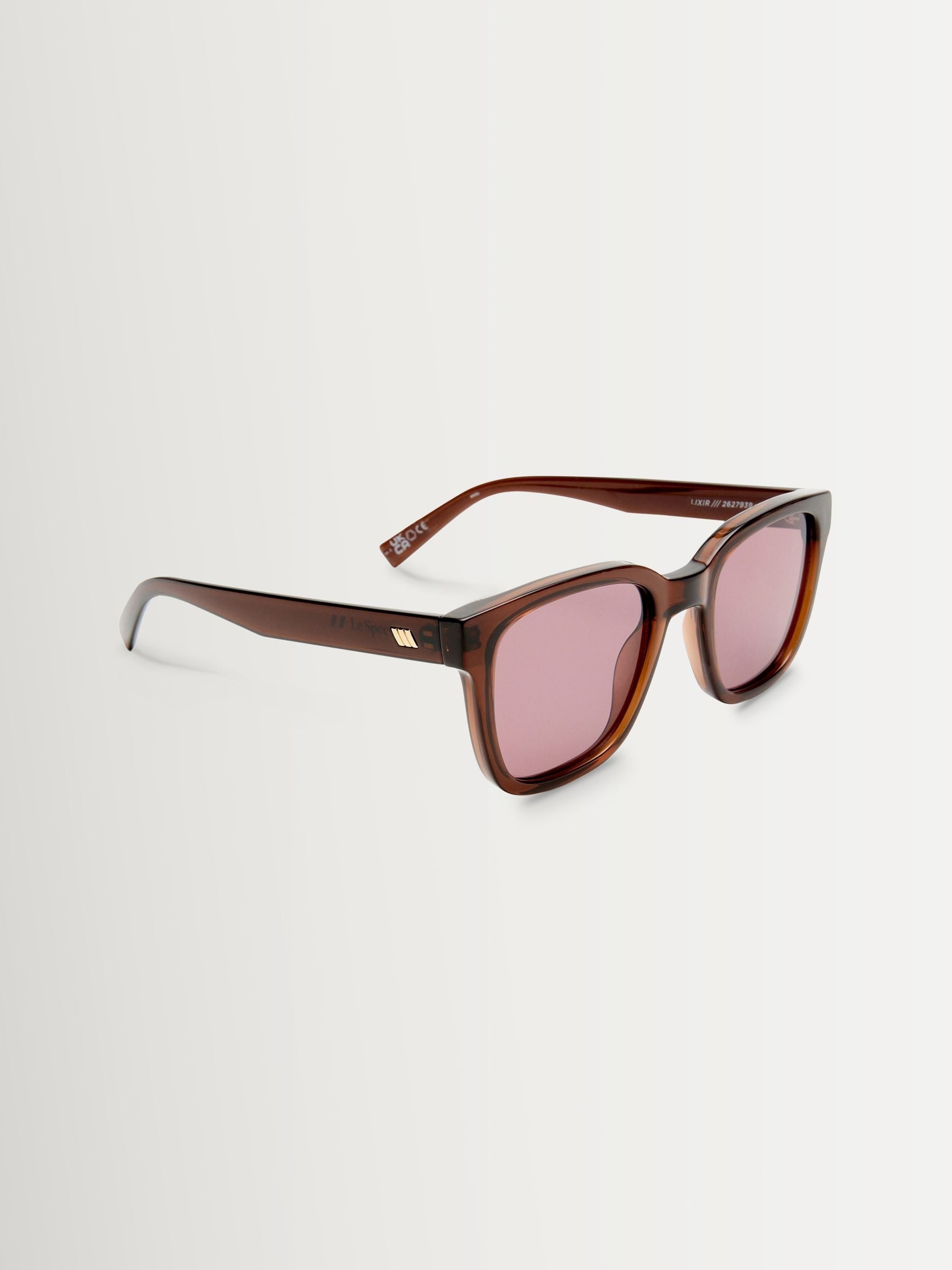 Le Specs Brown Elixir sunglasses (British brand)