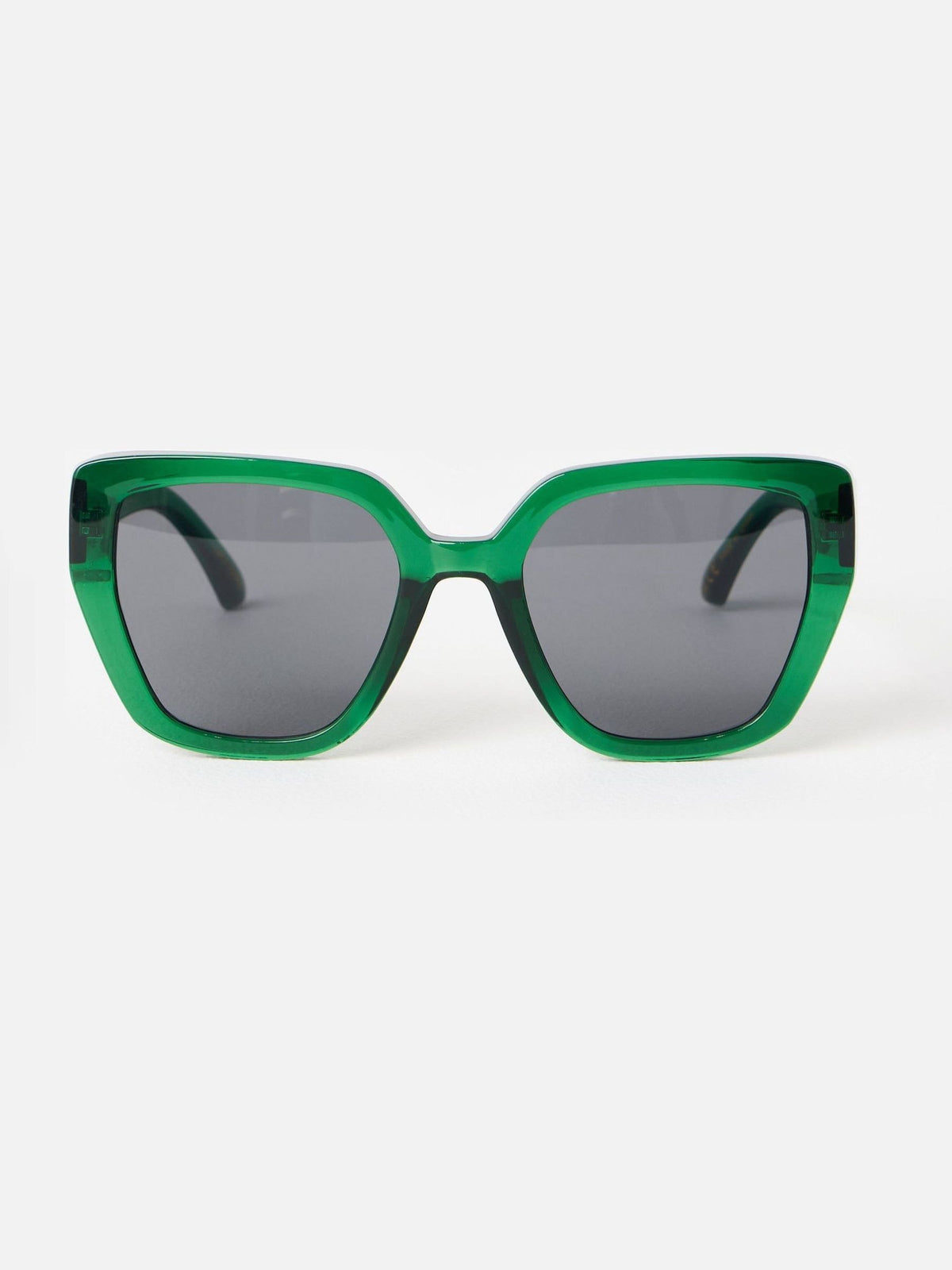 Oliver Bonas green crystal cat eye sunglasses, UK version