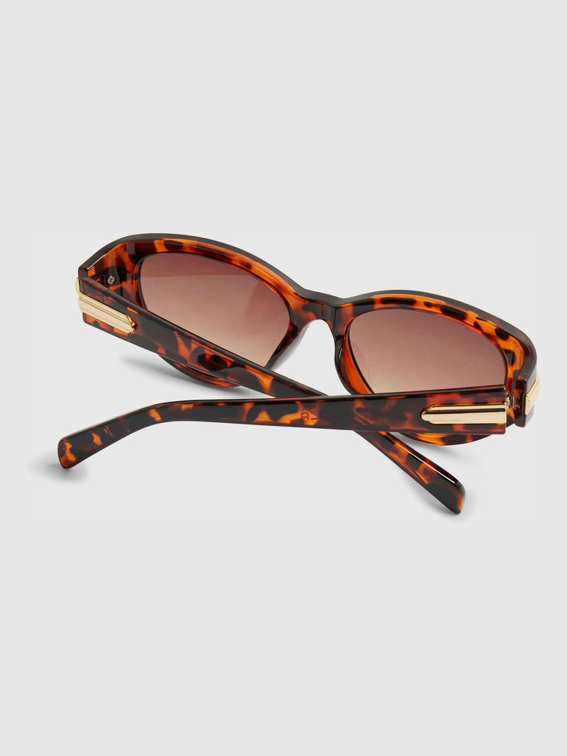 River Island brown slim cat eye sunglasses (British brand)