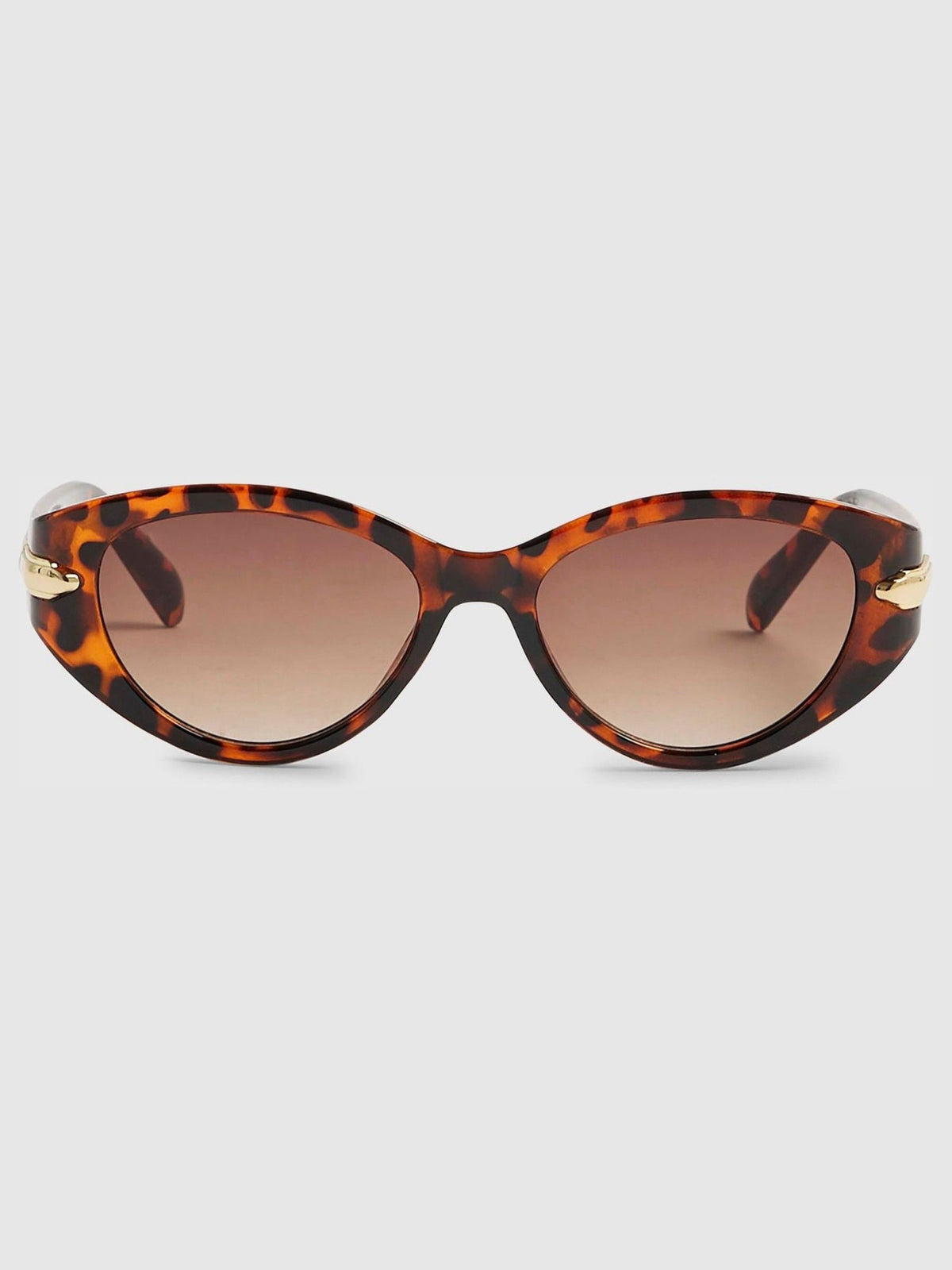 River Island brown slim cat eye sunglasses (British brand)