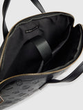 River Island Matte Black Monogram laptop case - British product