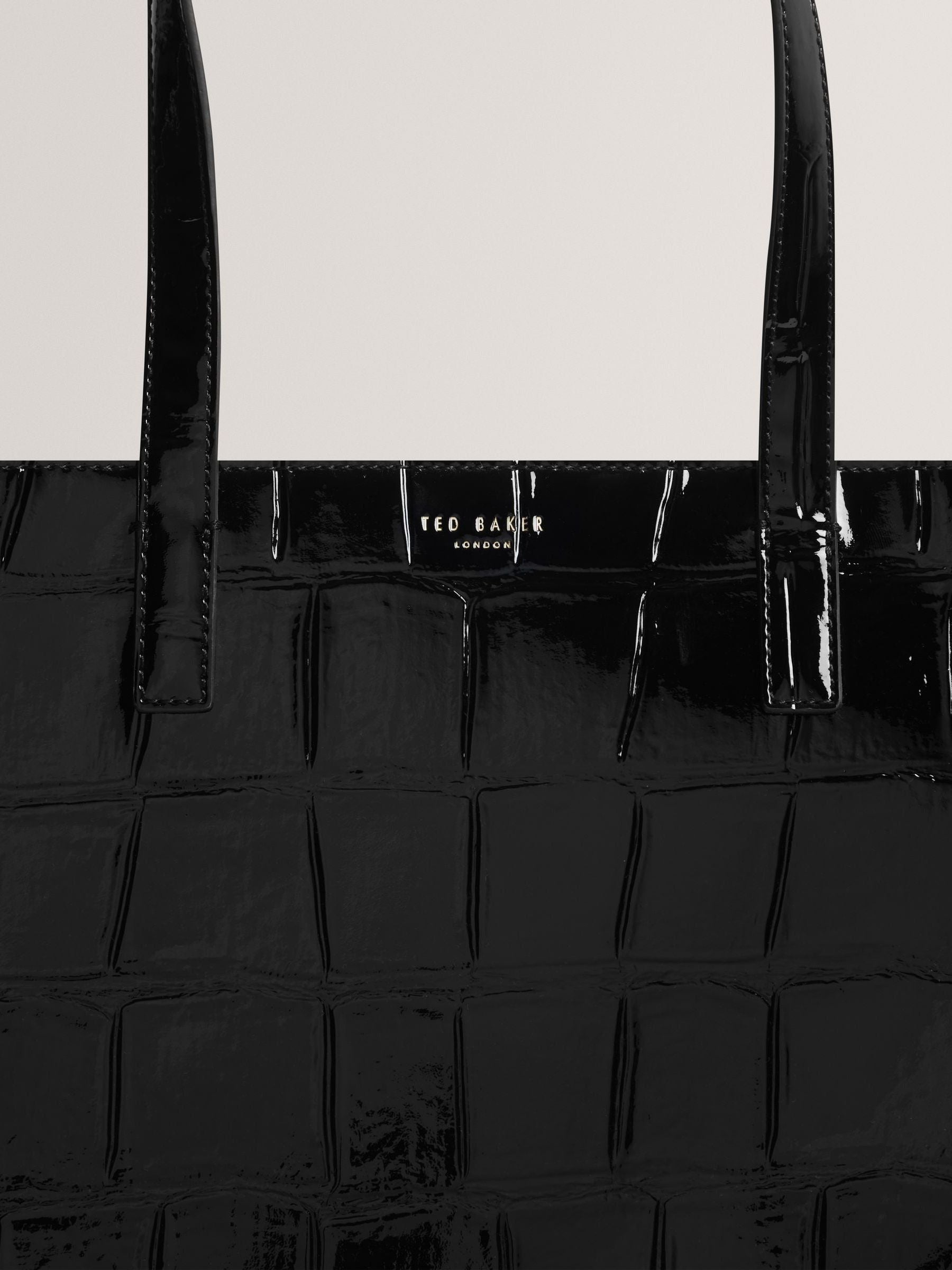 Ted Baker Vivvien handbag extra large croc effect - British product