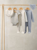 Mamas & Papas 5-piece baby clothing set blue, UK version