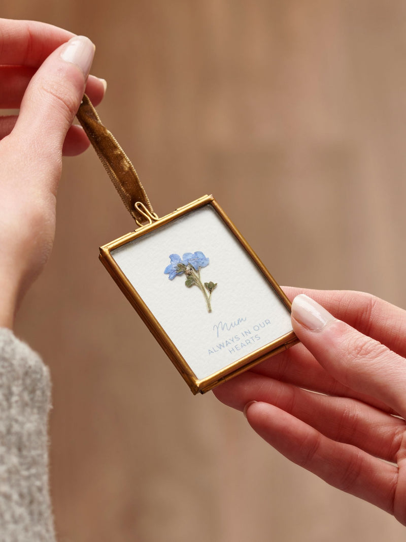 Posh Totty Designs forget me not hanging keepsake, imported from the UK