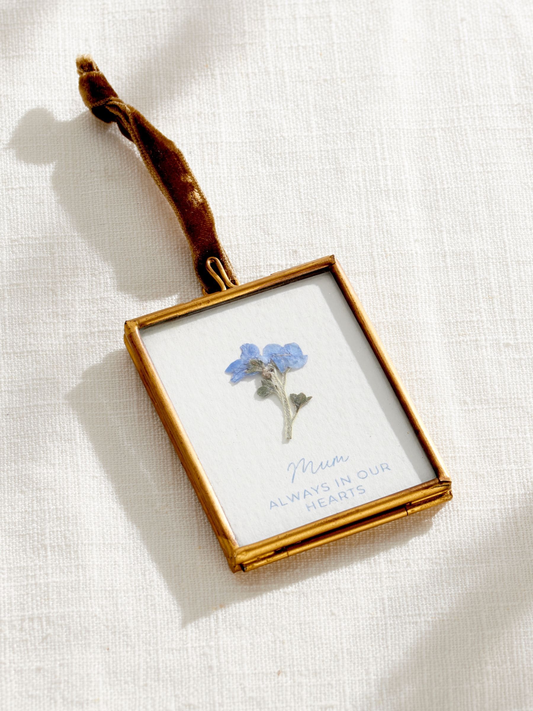 Posh Totty Designs forget me not hanging keepsake, imported from the UK