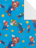 Hallmark Super Mario Bros wrapping paper 3 pack, UK version
