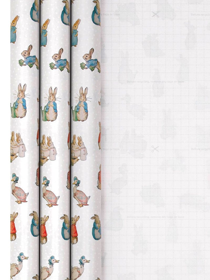 Hallmark Peter Rabbit wrapping paper 3 rolls imported from the UK
