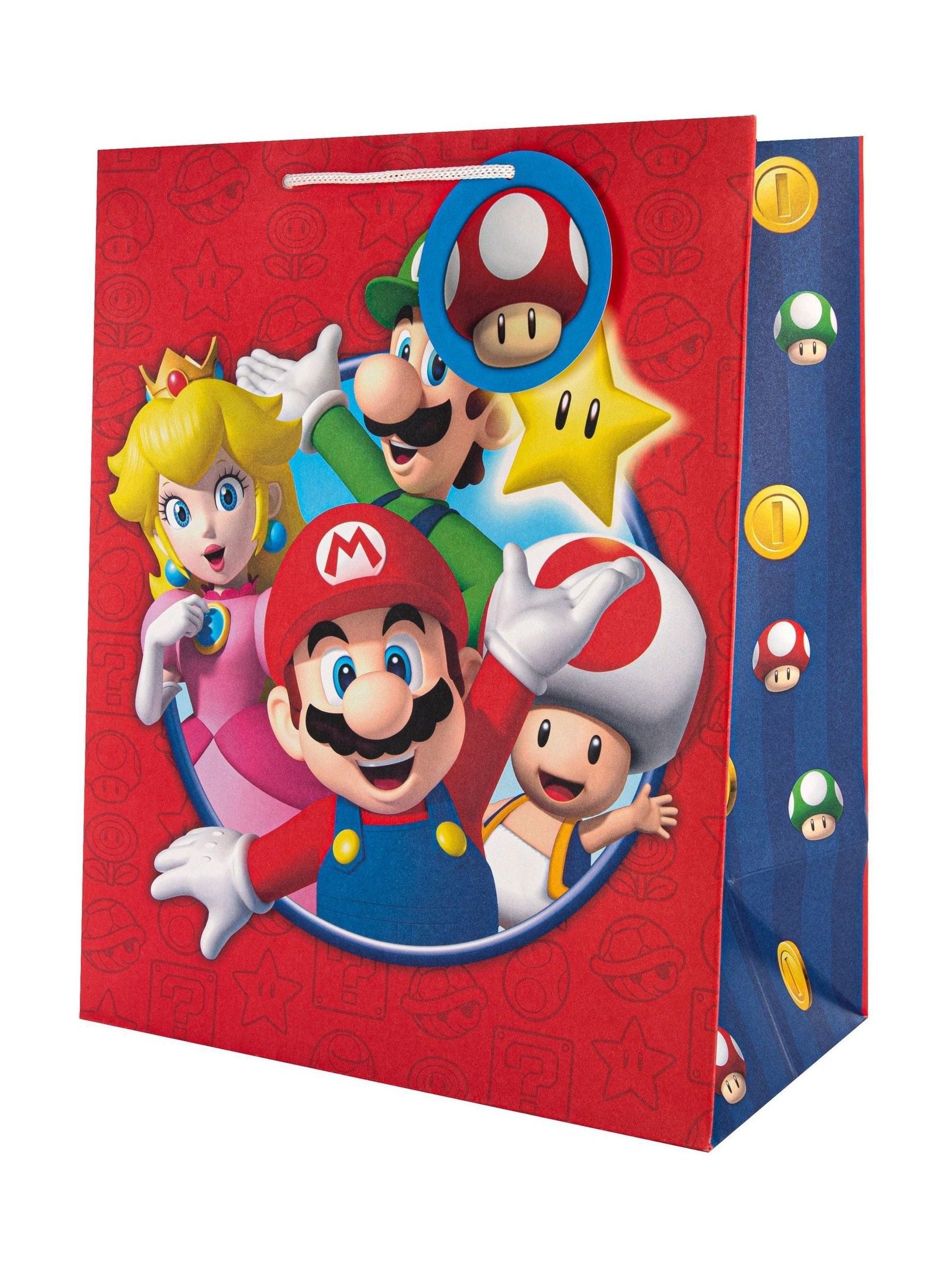 Hallmark Super Mario Bros gift bags 3 pack, UK version