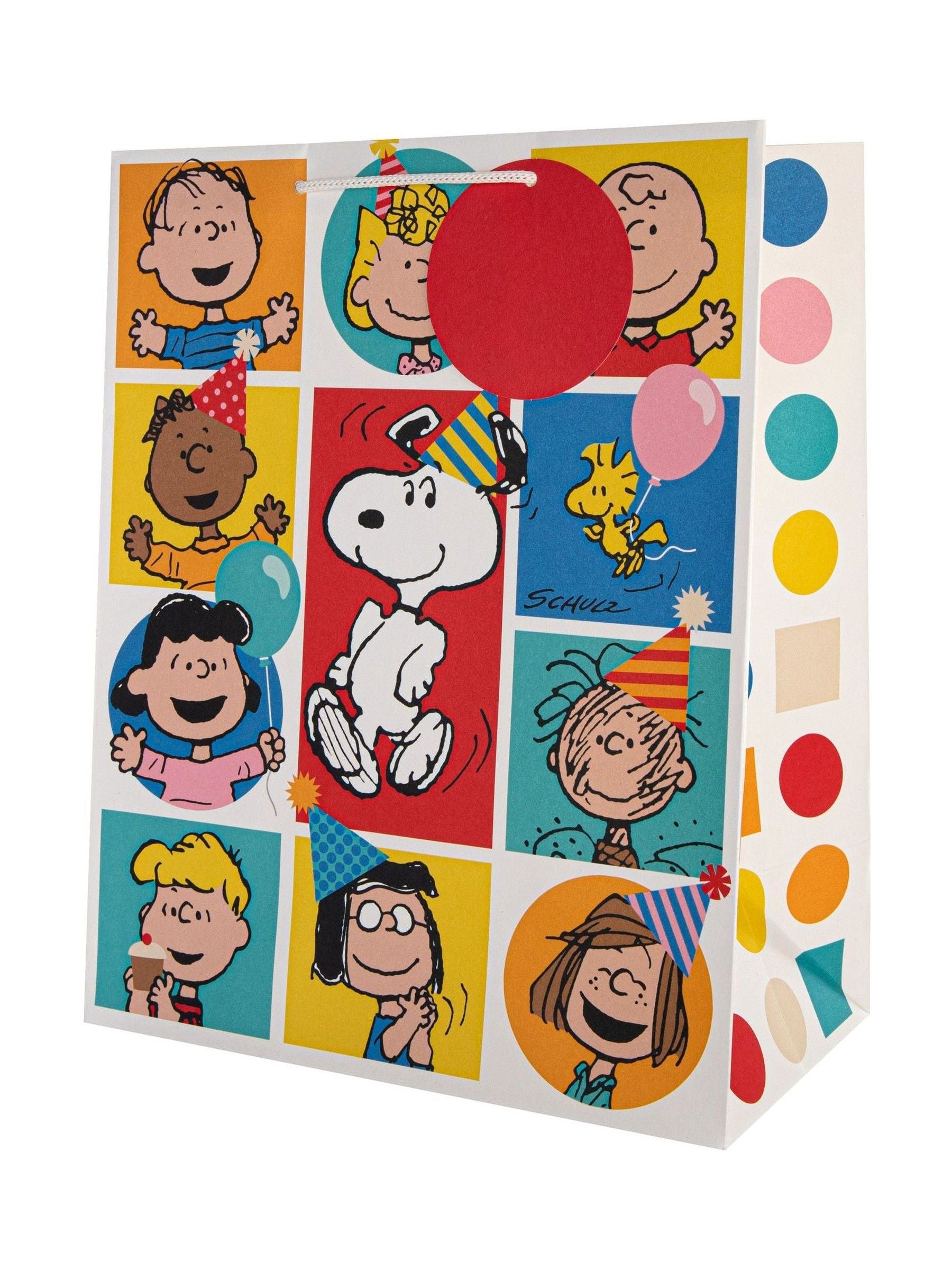 Hallmark Snoopy Peanuts Gang gift bags pack of 3 large - British product