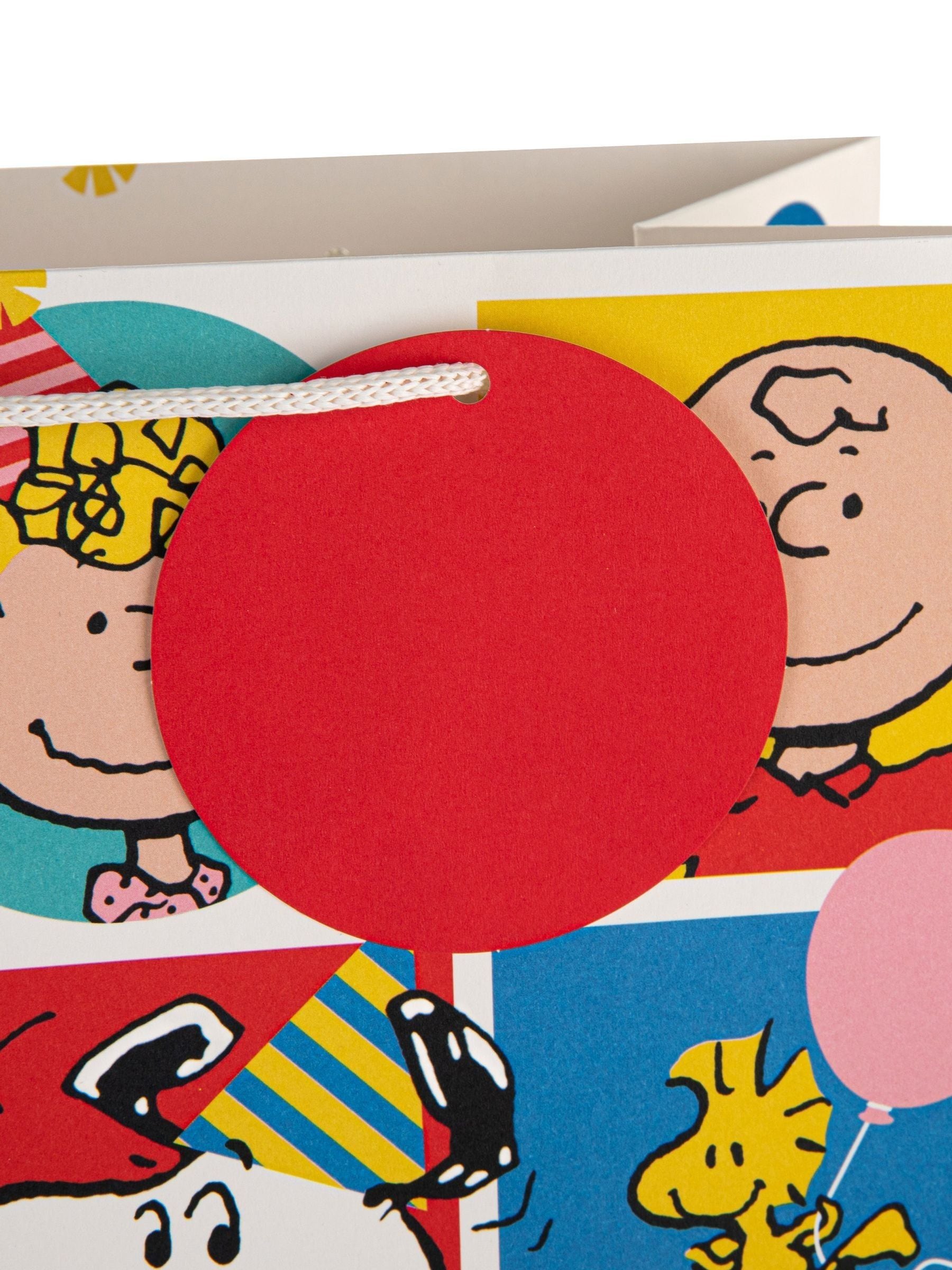 Hallmark Snoopy Peanuts Gang gift bags pack of 3 large - British product